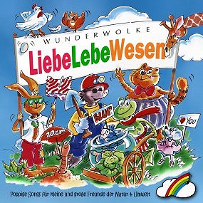  CD-Cover: WUNDERWOLKE  "LiebeLebeWesen" 